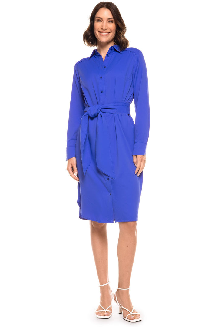 Women's Kitts Shirt Dress | Baja Blue