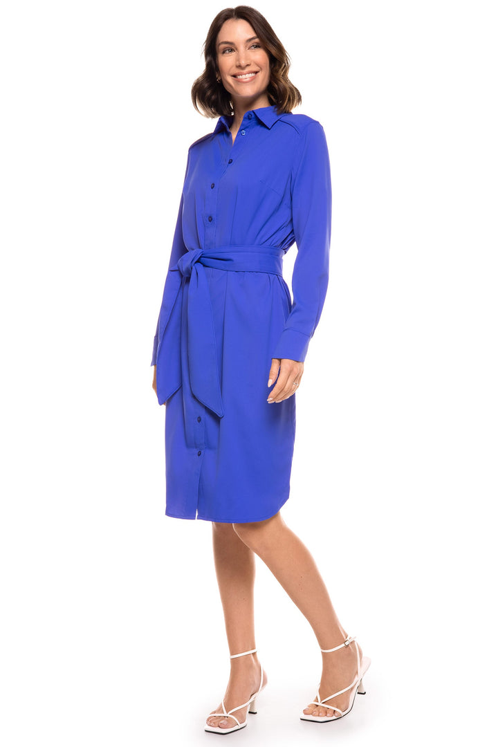 Women's Kitts Shirt Dress | Baja Blue