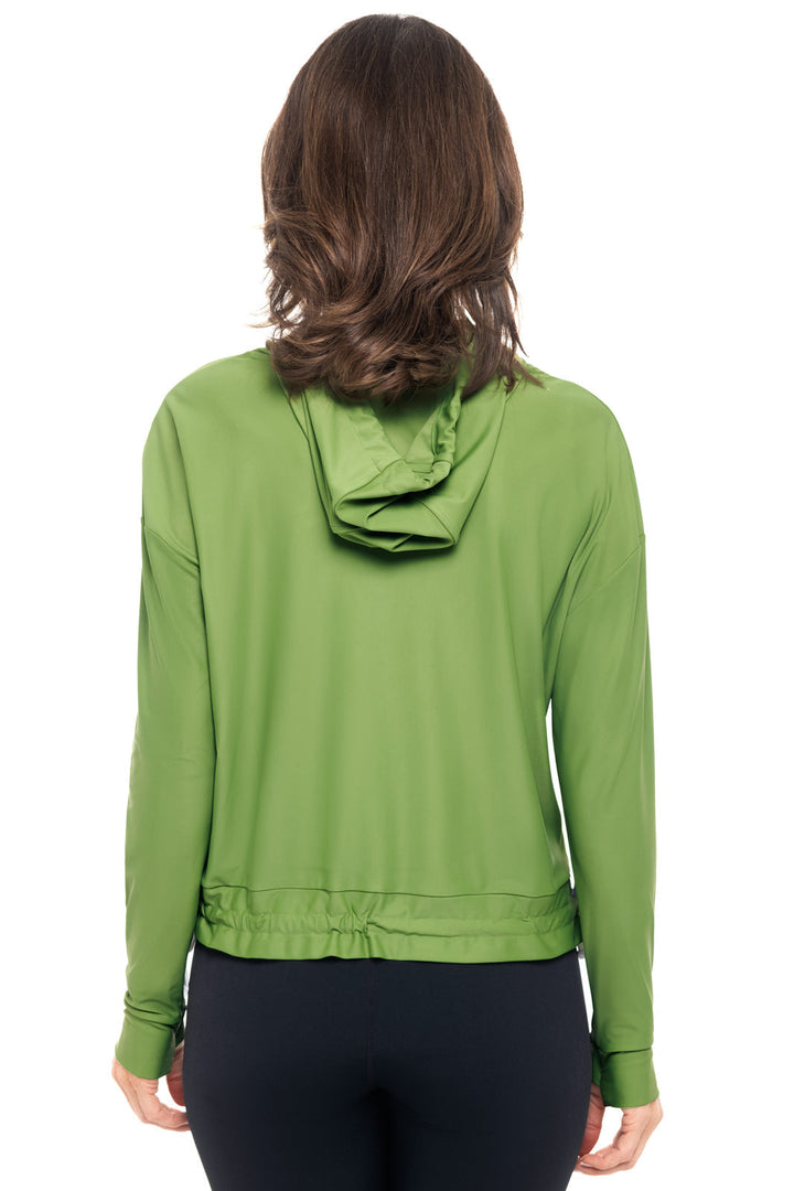 Women's Waikal Swim Hoodie | Soft Fern