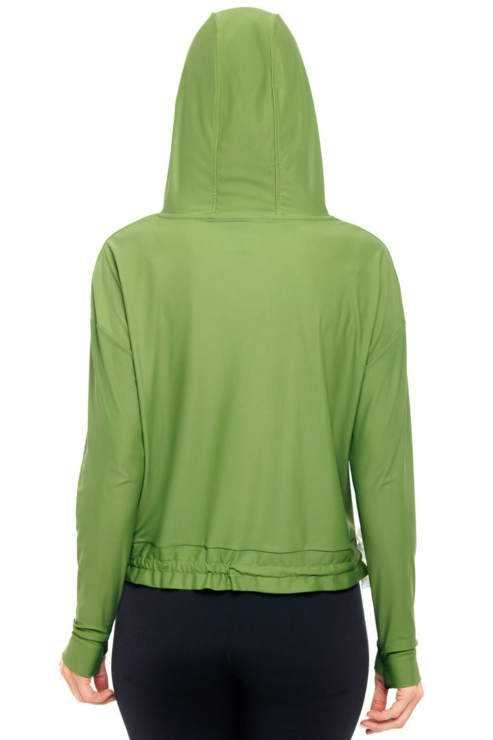 Women's Waikal Swim Hoodie | Soft Fern