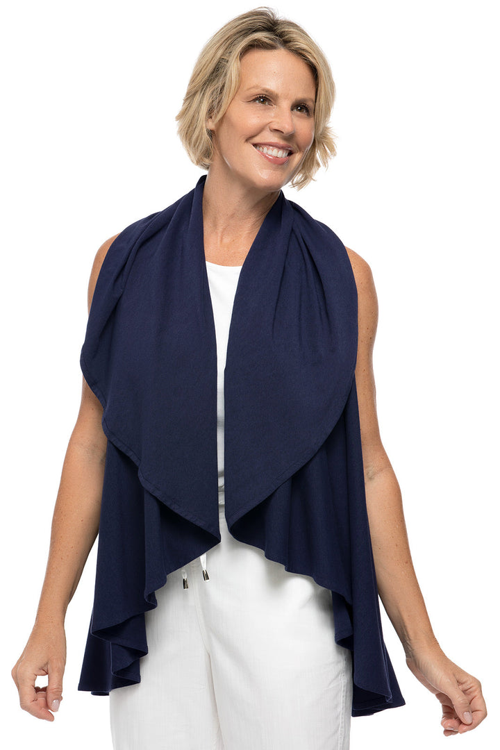 Women's Stella Convertible Wrap | Navy