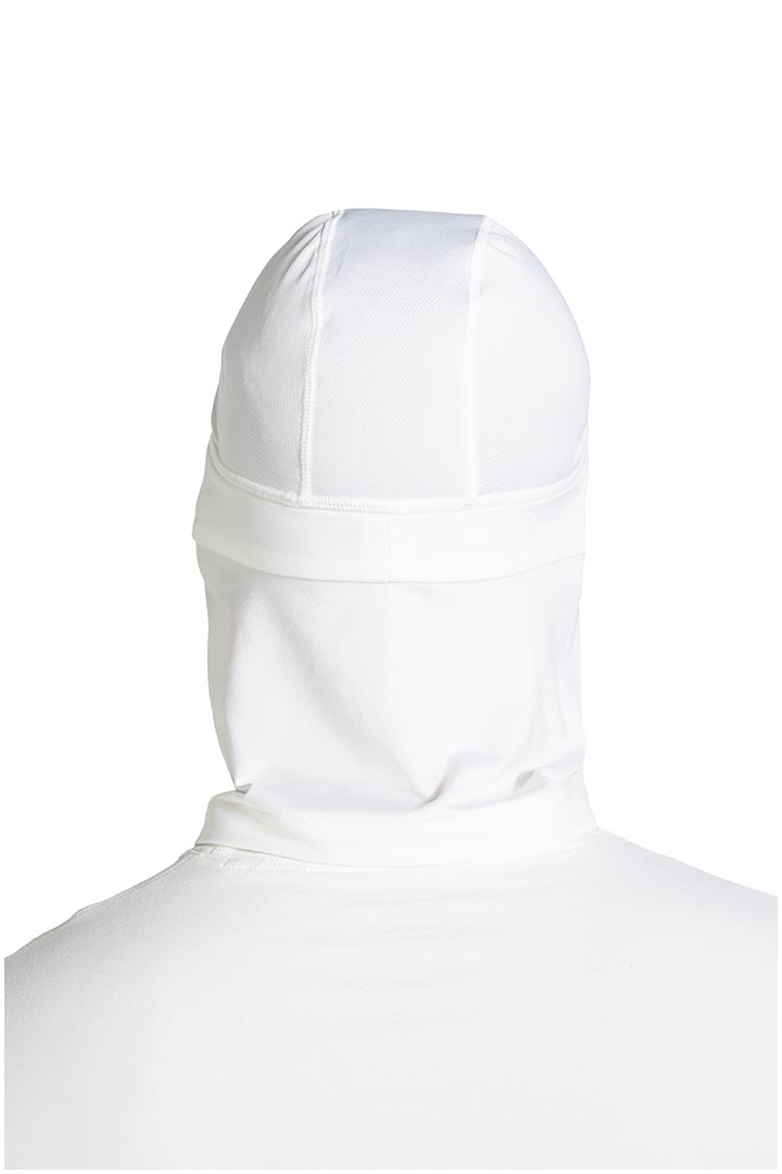 Prismatic Drape Cap | White