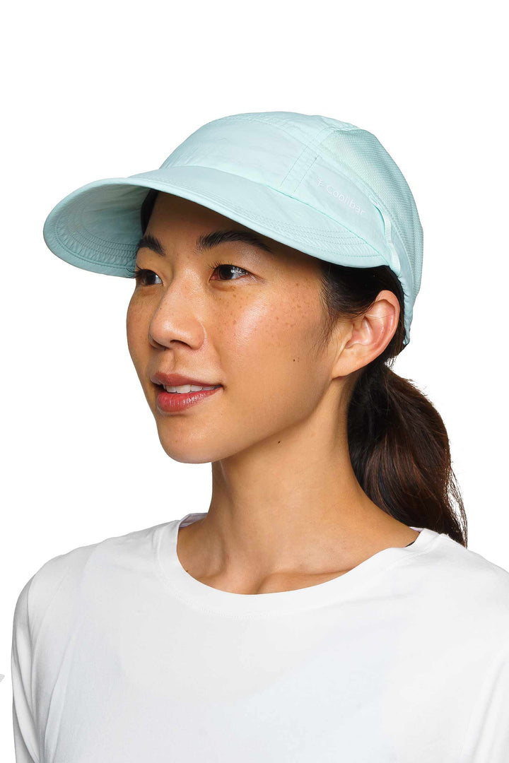 Destin Packable Hat | Misty Aqua