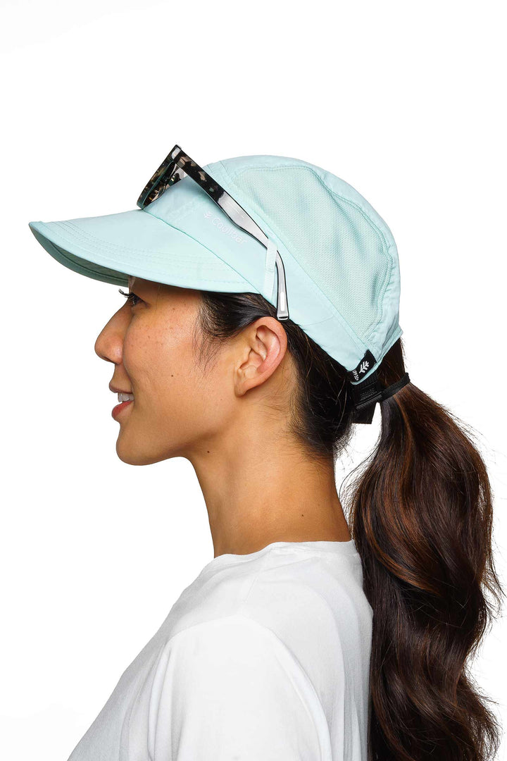 Destin Packable Hat | Misty Aqua