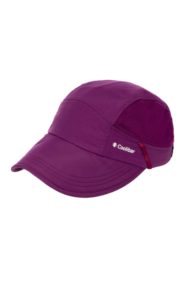 Destin Packable Hat | Rich Plum