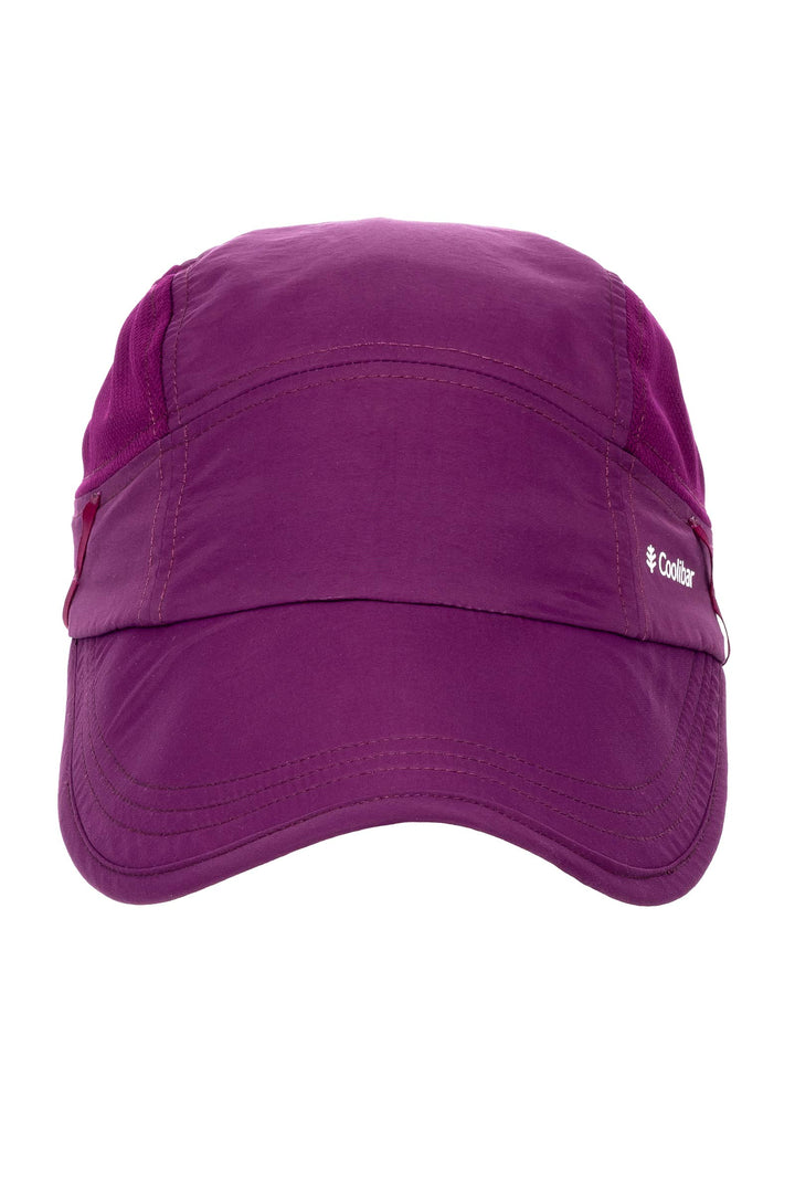 Destin Packable Hat | Rich Plum