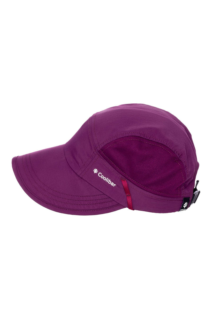 Destin Packable Hat | Rich Plum