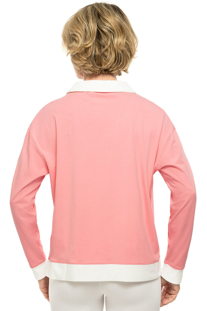 Women's Fountainbleau Polo | Peachy Pink