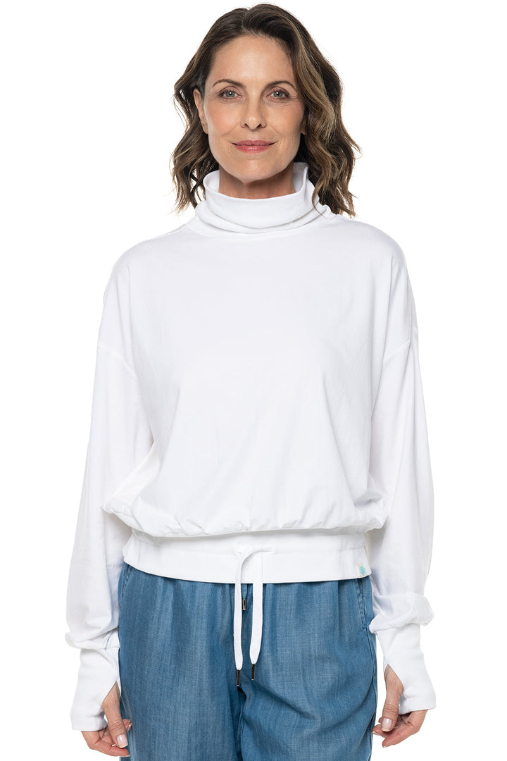 Women's Bay Harbor Tie Waist Tee | White