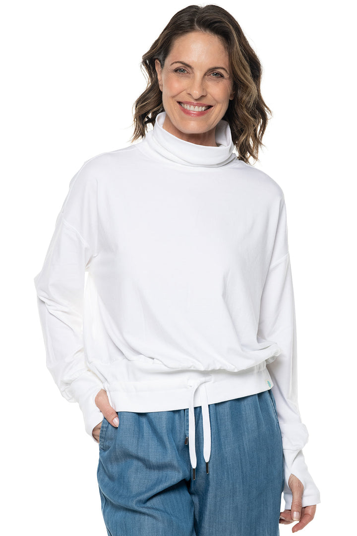 Women's Bay Harbor Tie Waist Tee | White