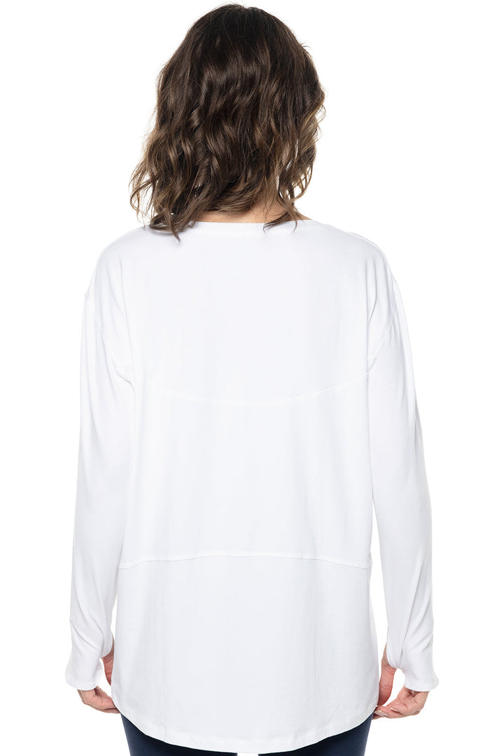 Women's West Palm Drape Tee | White