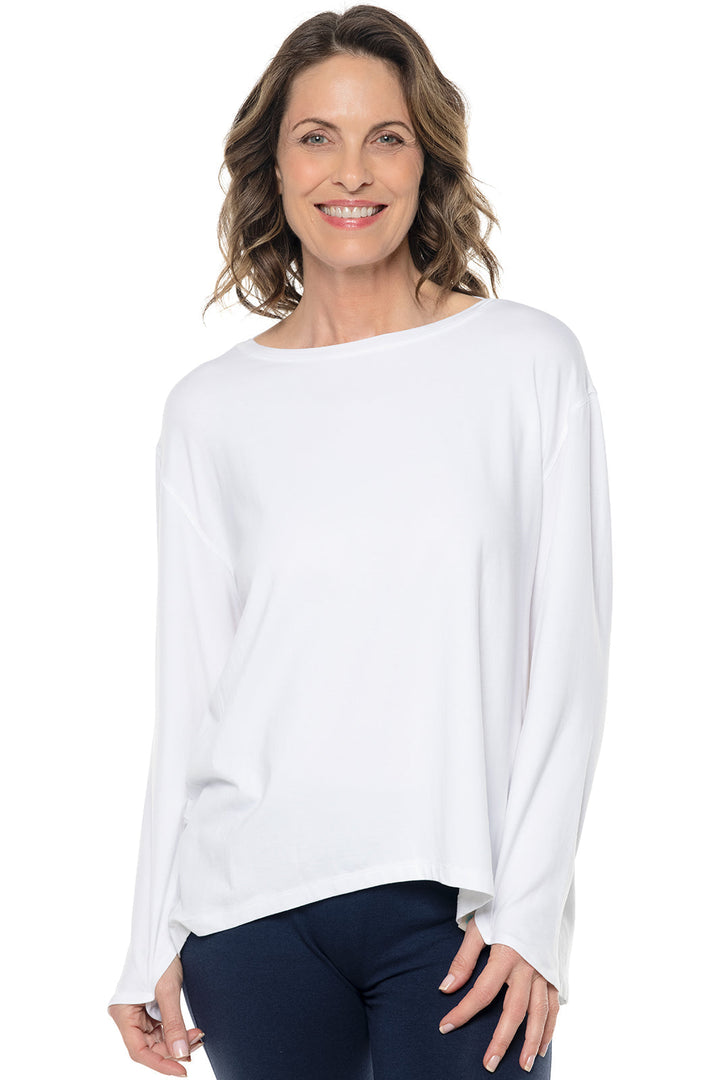 Women's West Palm Drape Tee | White