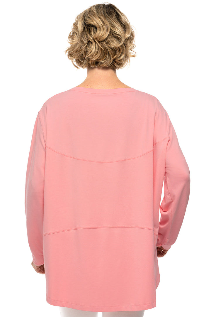 Women's West Palm Drape Tee | Peachy Pink