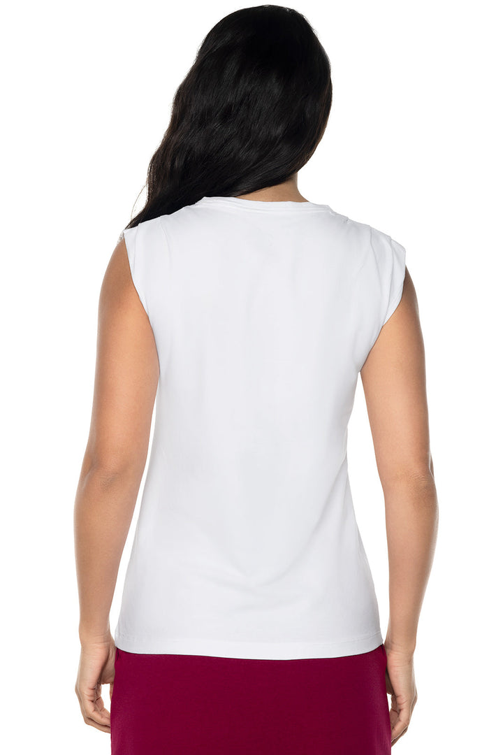 Women's Bocca Tank | White