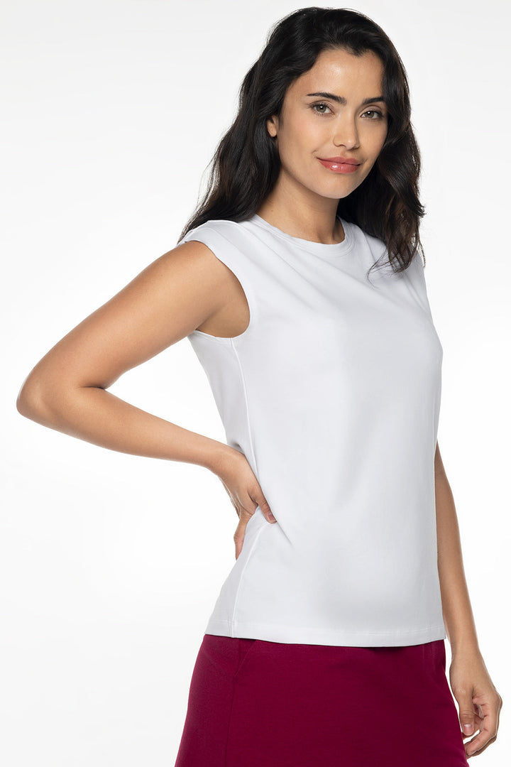 Women's Bocca Tank | White