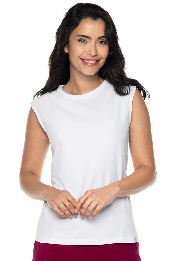 Women's Bocca Tank | White