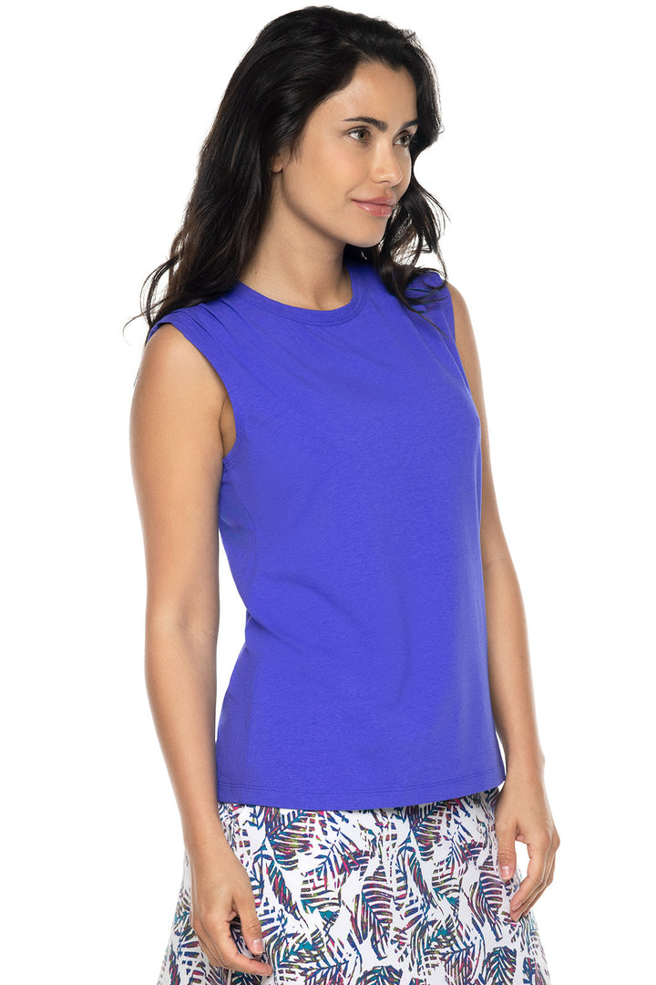 Women's Bocca Tank | Baja Blue