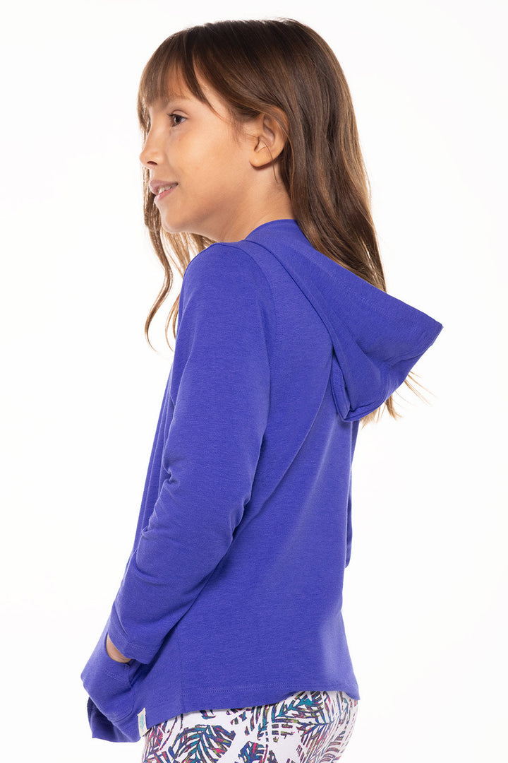 Kid's Seaside Hoodie | Baja Blue