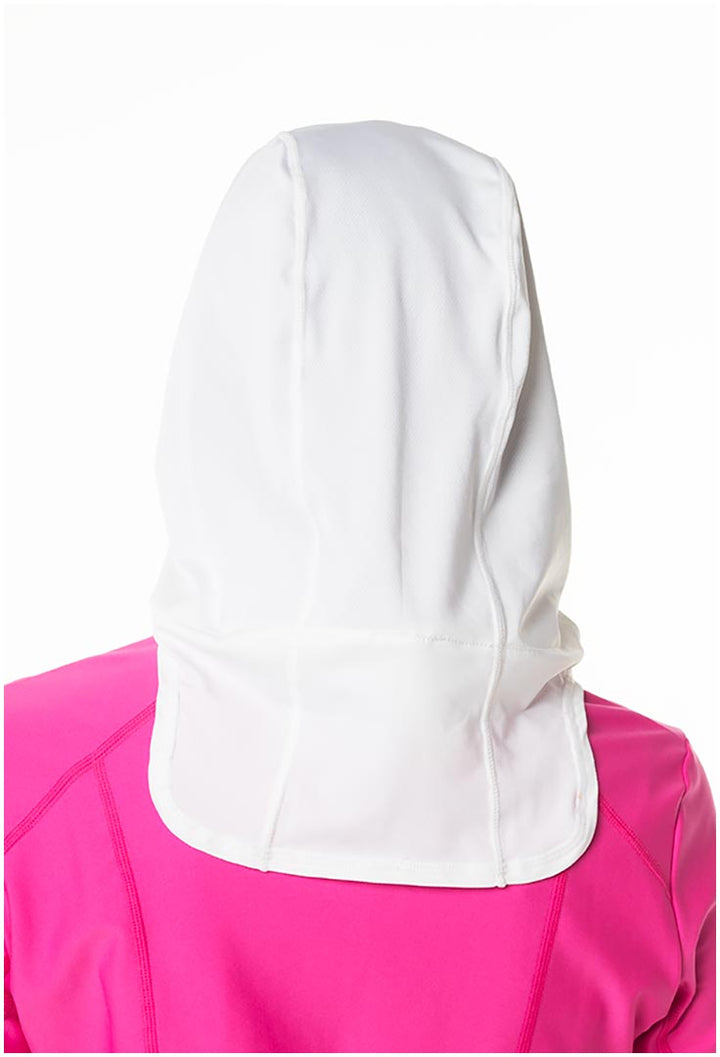 Unisex Aurora Hood | White