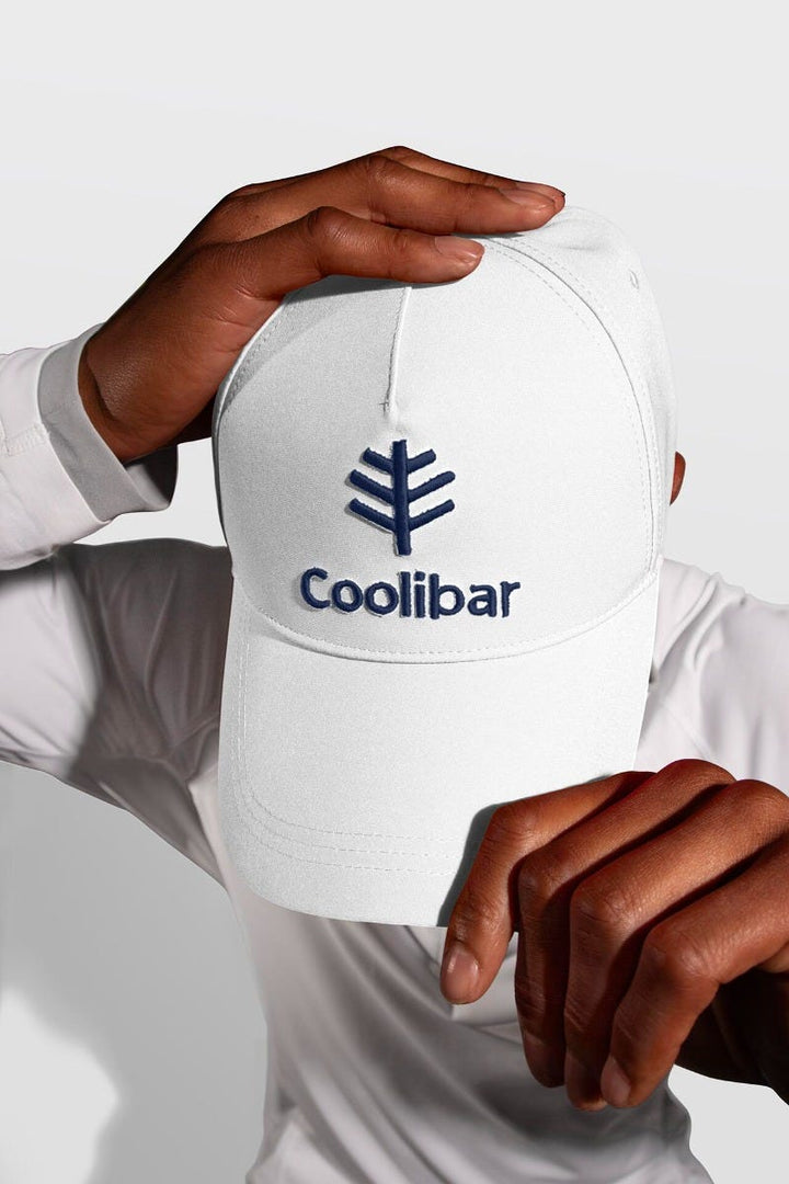 Unisex Backswing Golf Hat | White