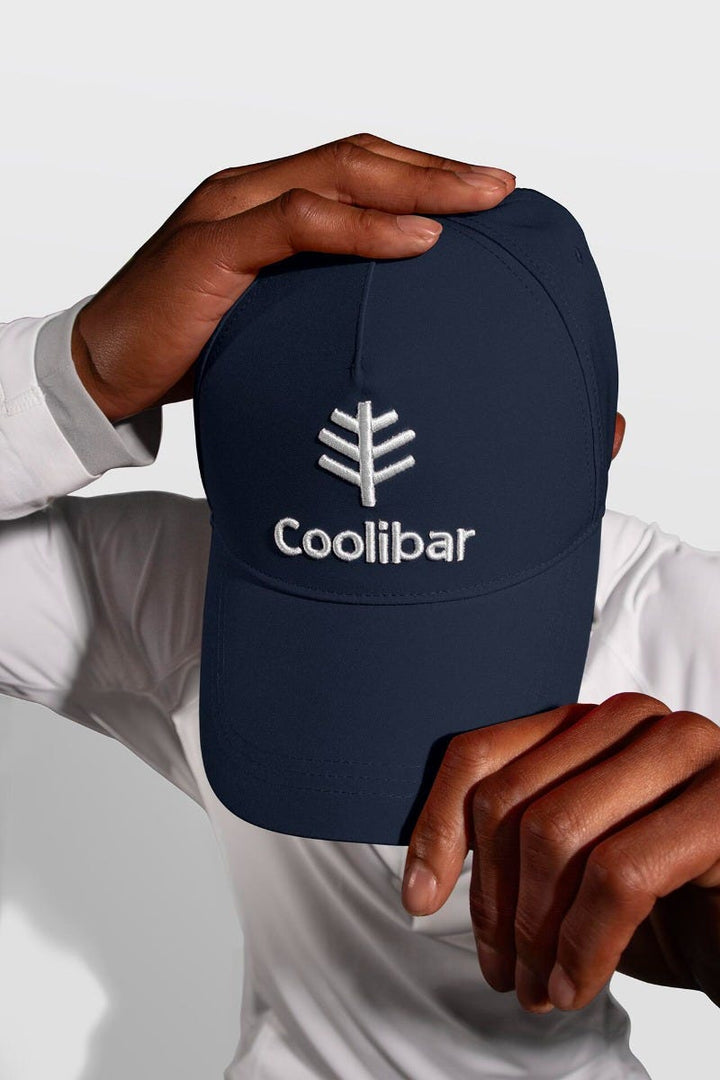 Unisex Backswing Golf Hat | Navy