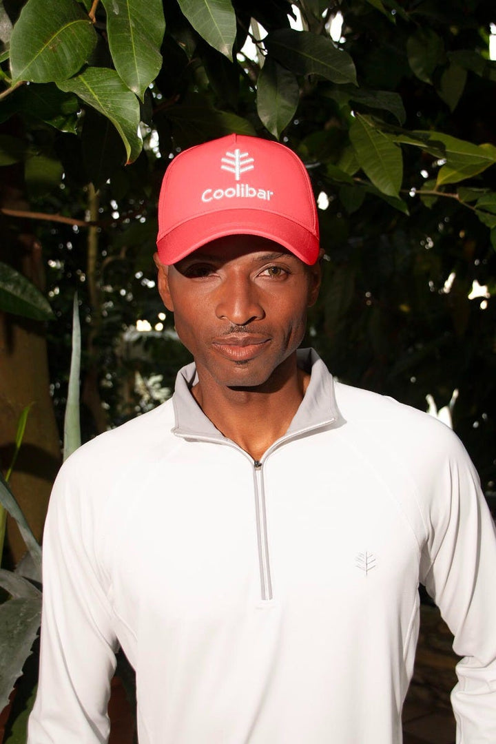 Unisex Backswing Golf Hat | Vivid Coral