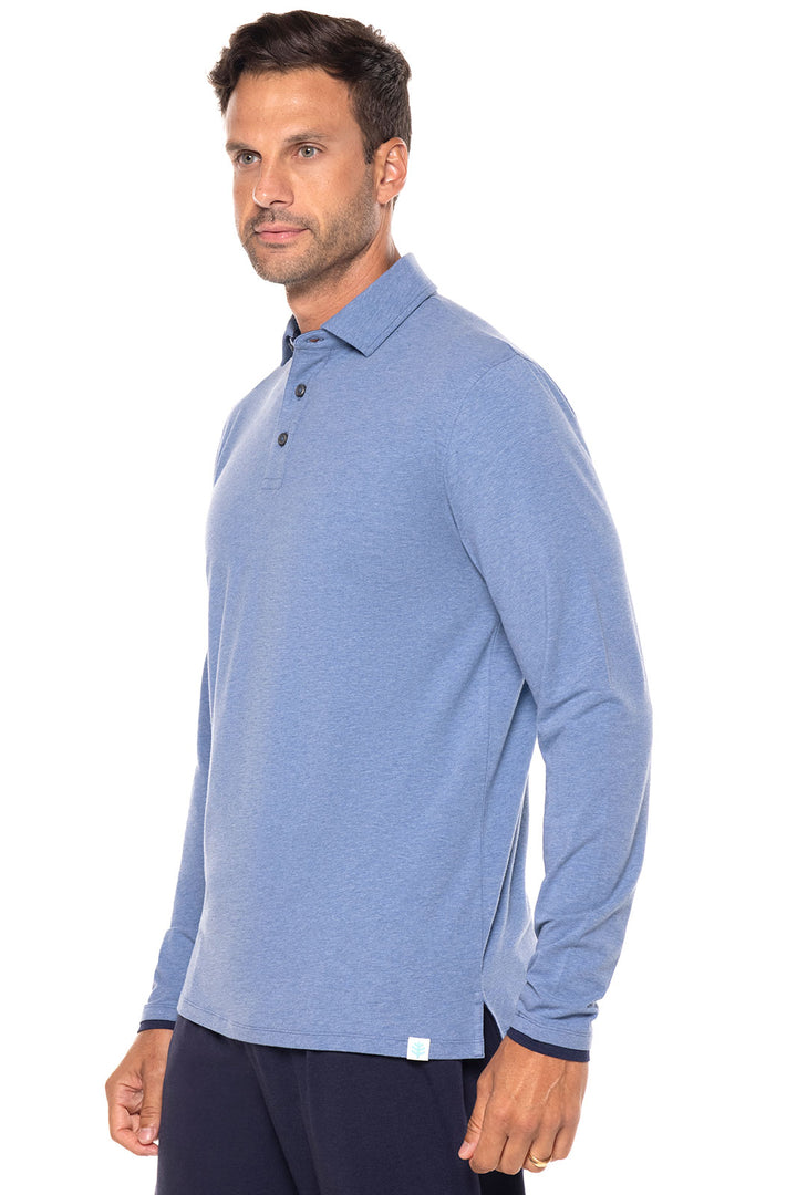 Men's Bal Harbour Polo | Pacific Blue Heather