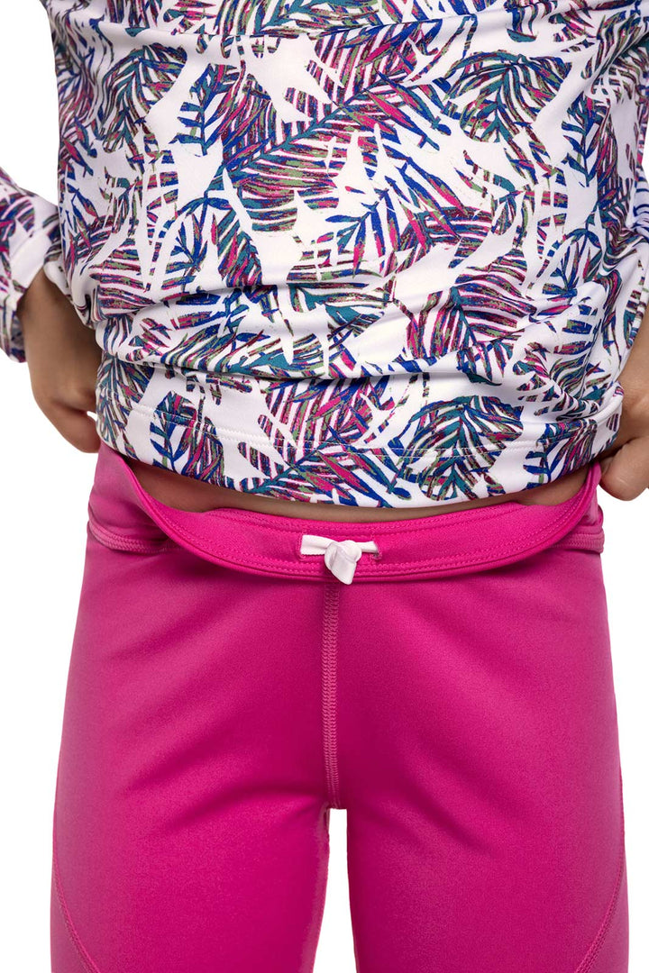 Kids Wave Swim Shorts | Magnolia Pink