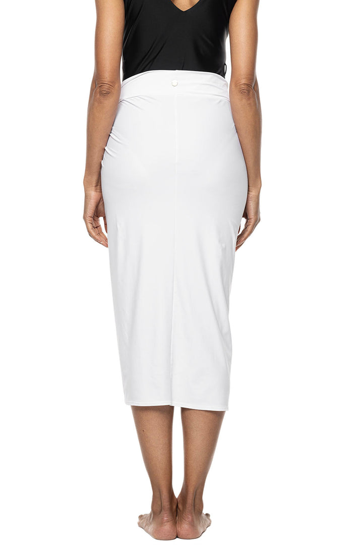 Womens North Bay Village Knot Cover-Up | White