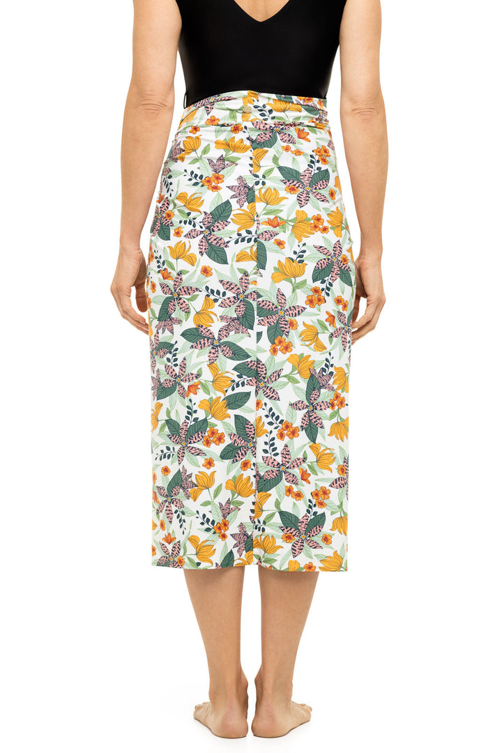 Womens North Bay Village Knot Cover-Up | Apricot Crush Floral Paradise