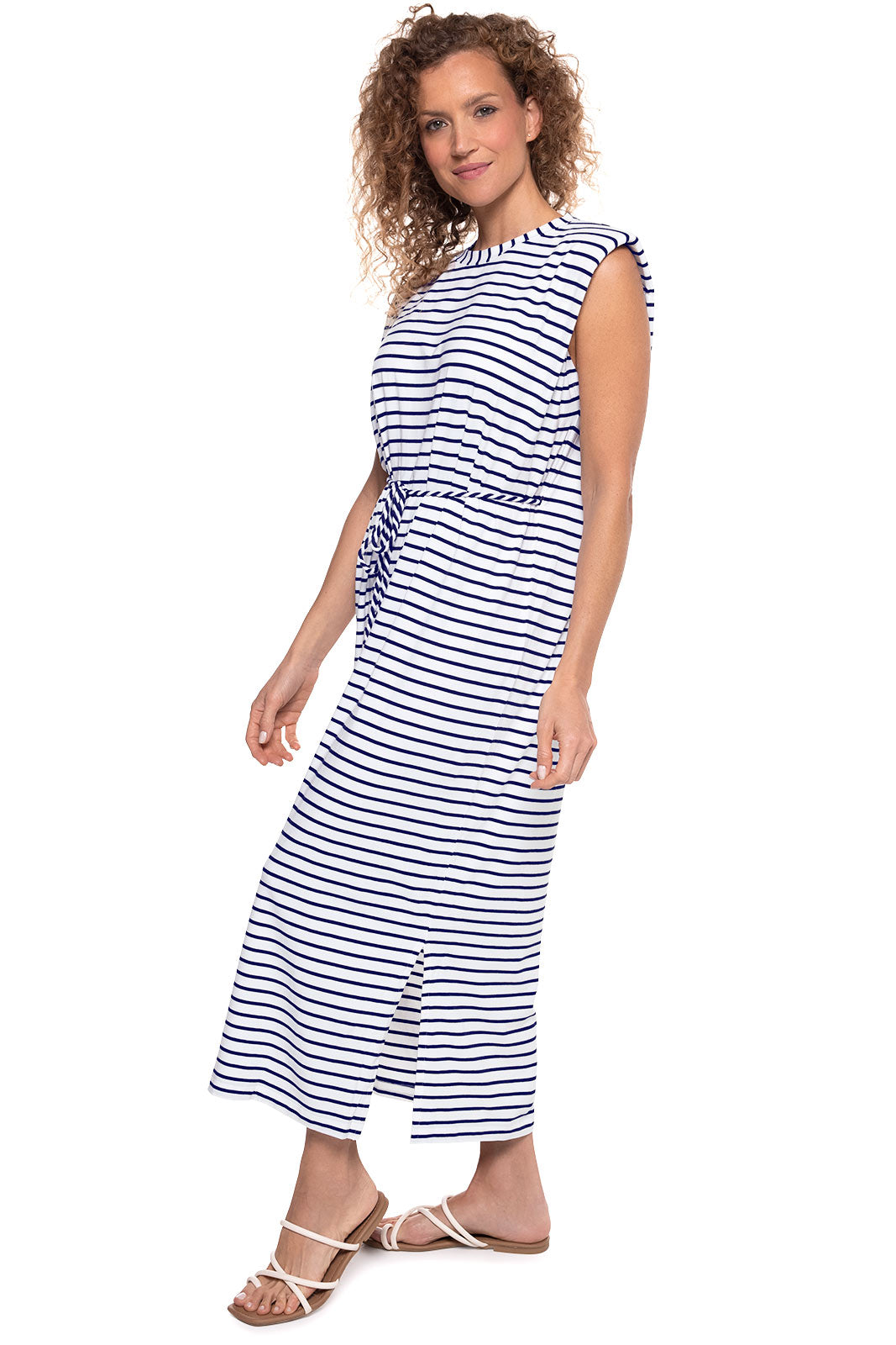 Color_White/Navy Stripe