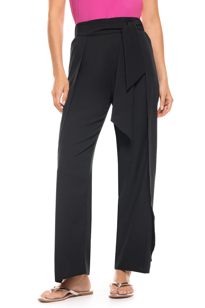 Women's Reef Overlap Pants | Black