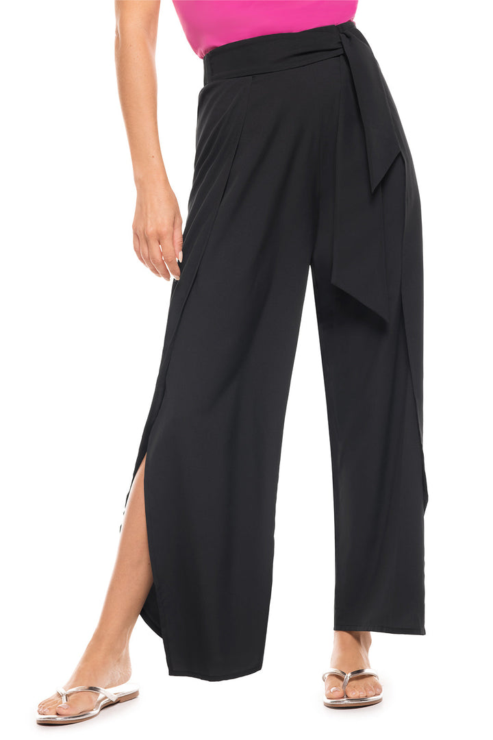 Women's Reef Overlap Pants | Black