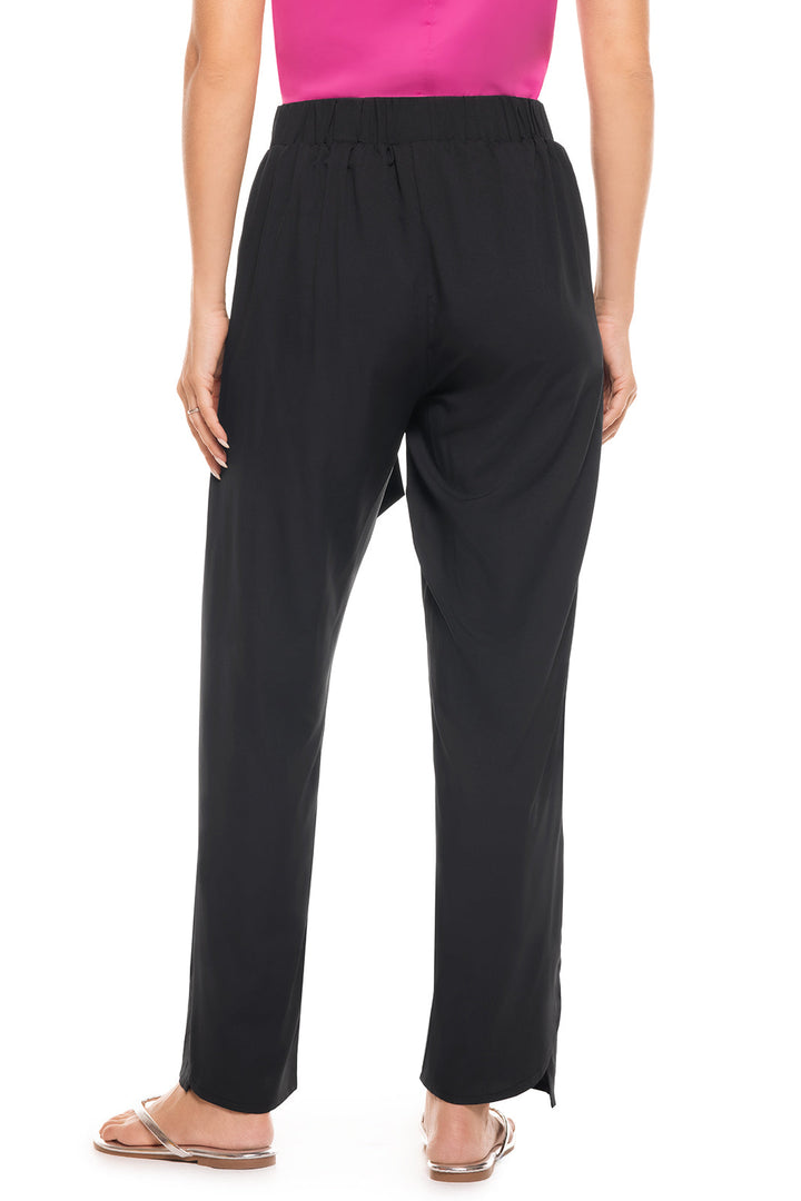 Women's Reef Overlap Pants | Black