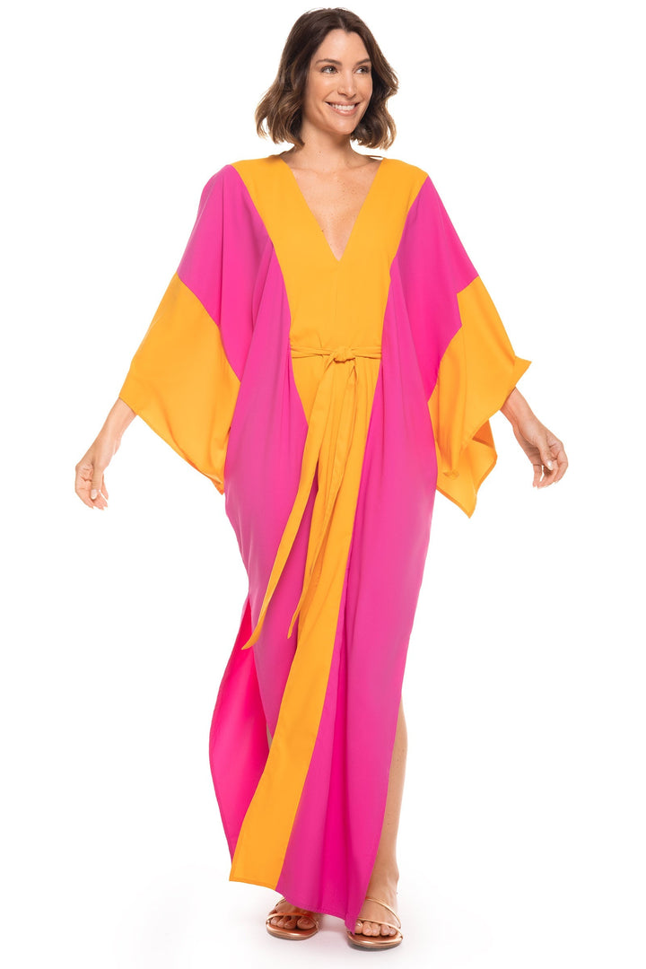 Women's Wynwood Cover-Up | Apricot Crush / Magnolia Pink Colorblock