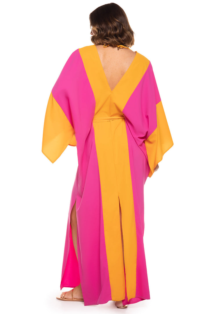 Women's Wynwood Cover-Up | Apricot Crush / Magnolia Pink Colorblock