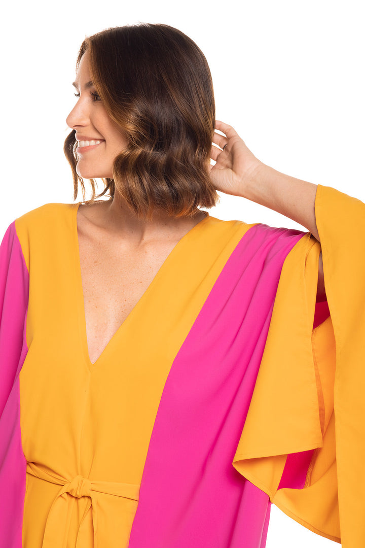 Women's Wynwood Cover-Up | Apricot Crush / Magnolia Pink Colorblock