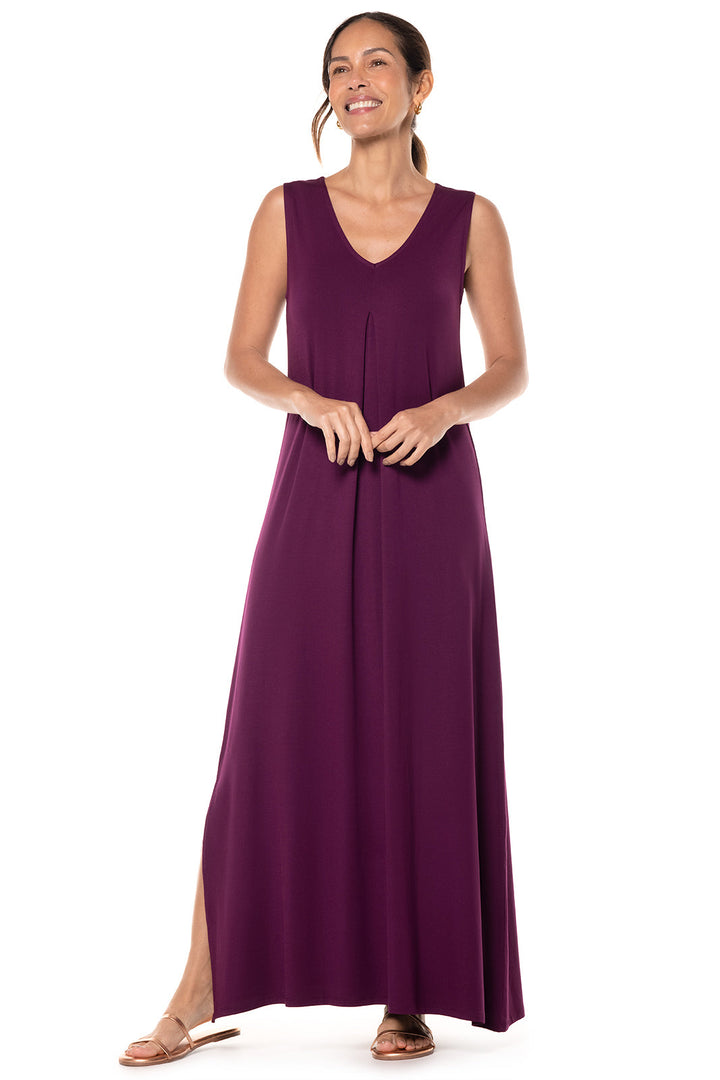 Women's Coco Walk Maxi Dress | Rich Plum