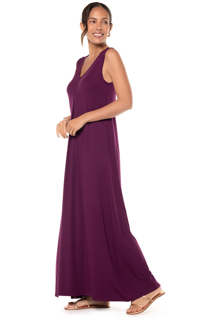 Women's Coco Walk Maxi Dress | Rich Plum