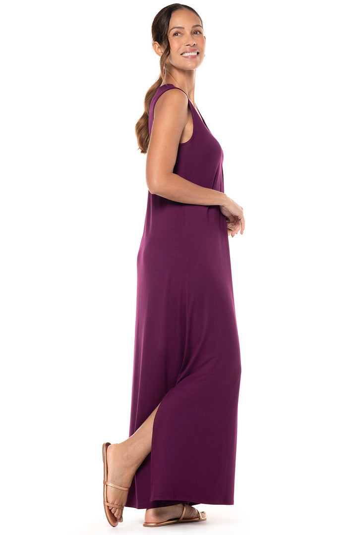 Women's Coco Walk Maxi Dress | Rich Plum