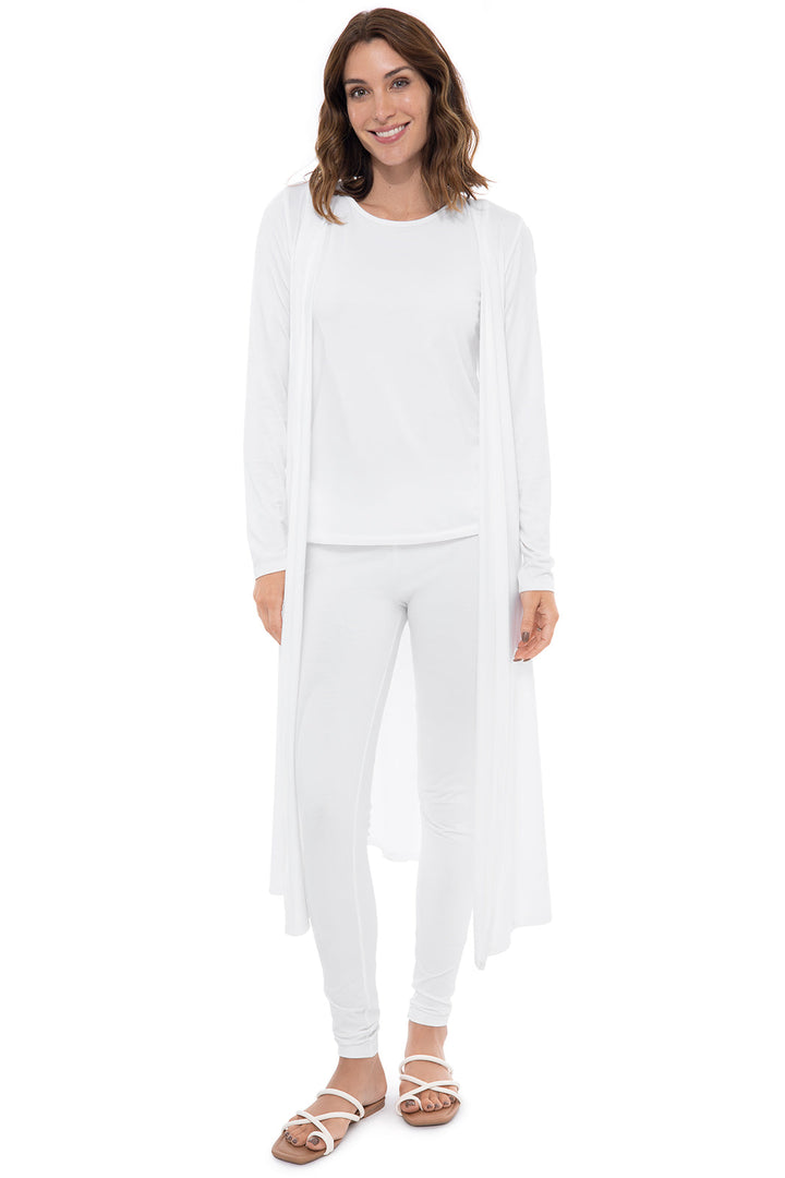 Women's Naples Long Sleeve Tunic | White