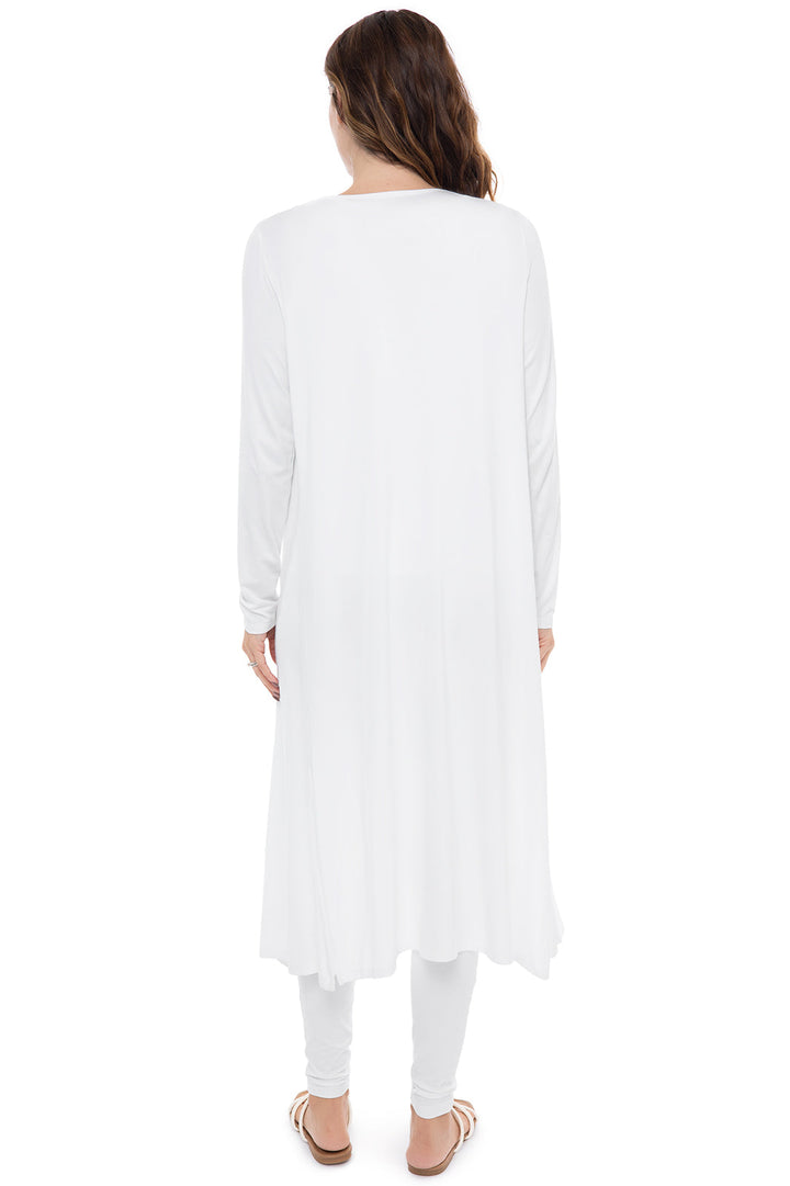 Women's Naples Long Sleeve Tunic | White