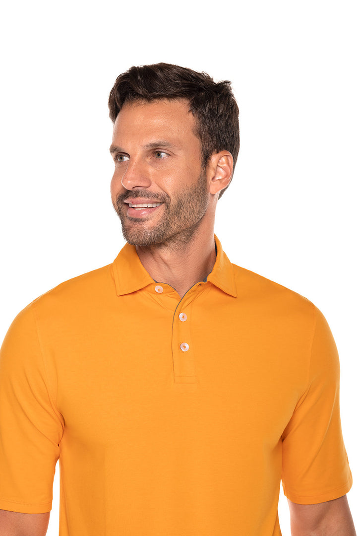 Men's Bal Harbour Short Sleeve Polo | Apricot Crush