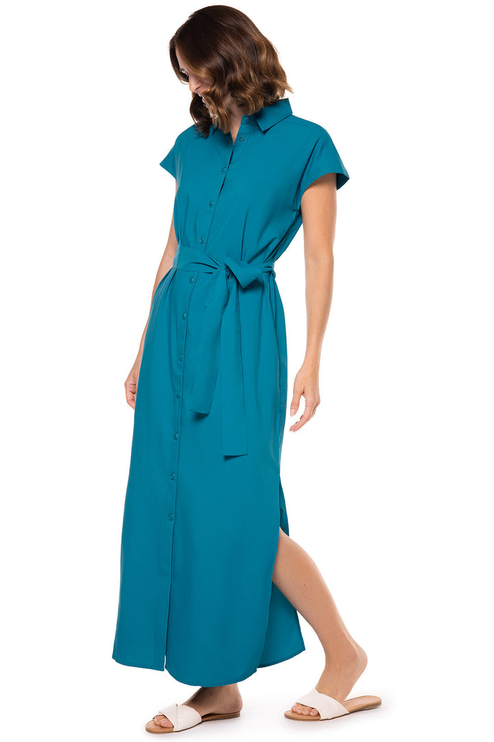 Women's Espanola Way Dress | Tahitian Teal