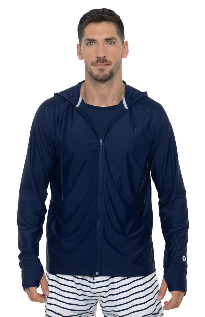 Men's Ocala Swim Hoodie | Navy