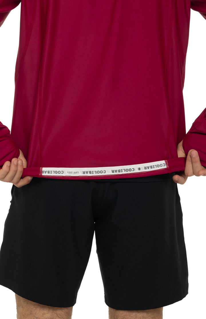 Men's Ocala Swim Hoodie | Red Crush