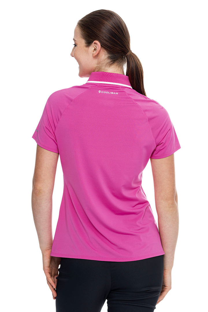 Women's Double Eagle Short Sleeve Golf Polo | Magnolia Pink