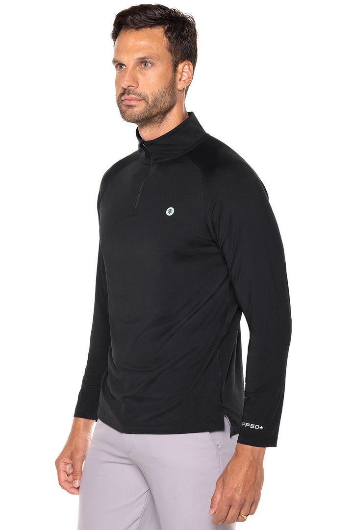 Men's Fairway Golf Pullover | Black