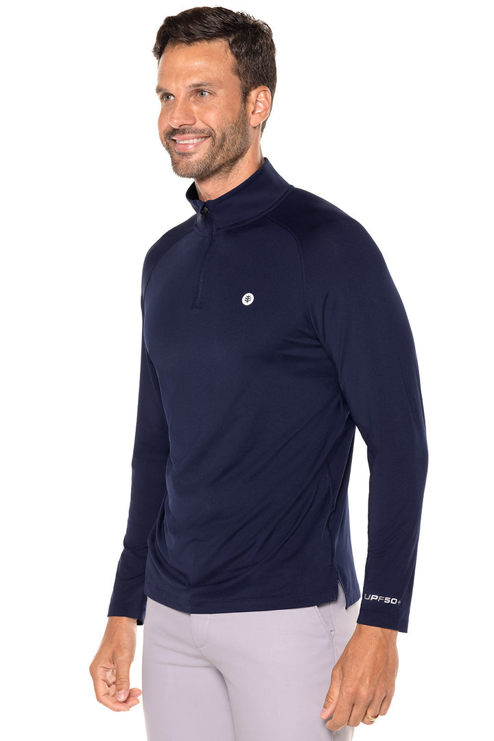 Men's Fairway Golf Pullover | Navy