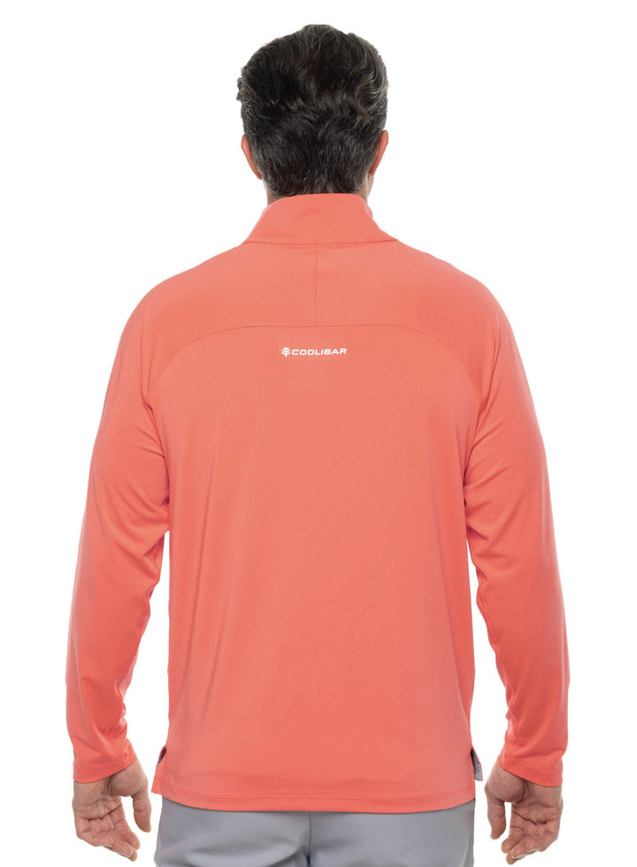 Men's Fairway Golf Pullover | Vivid Coral